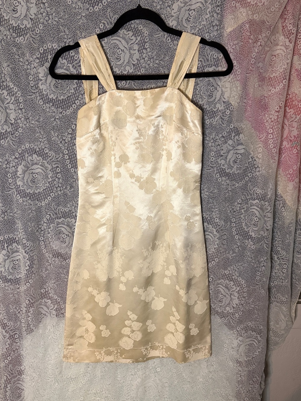 vintage handmade mini dress